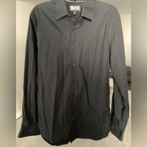 NWOT Express black dress shirt